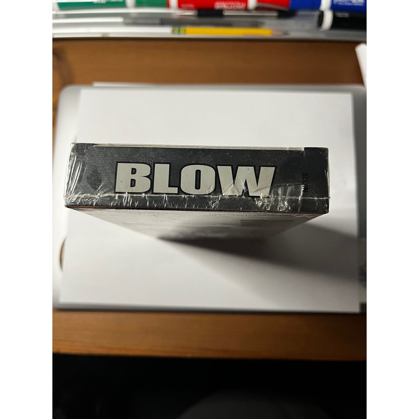 New Line Cinema Blow VHS Cassette Tape Johnny Depp 2001 Y2K 90s Movie Collectible
