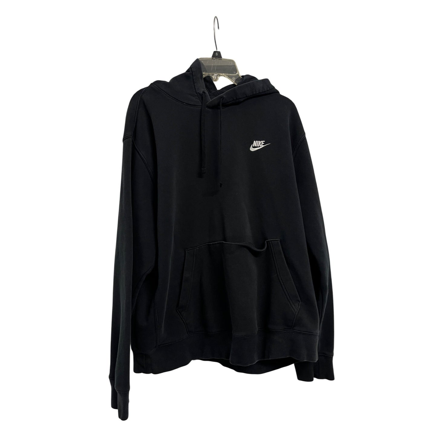 Nike Essential Athleisure Casualwear Lounge Pullover Hoodie Black Mens Size XL