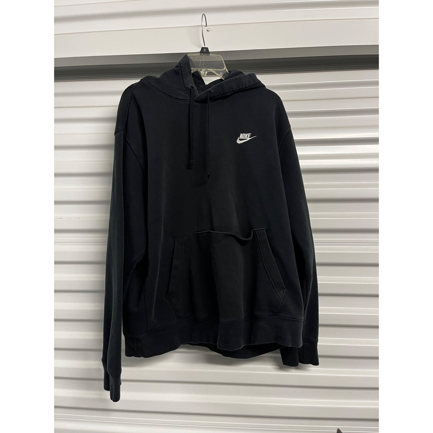 Nike Essential Athleisure Casualwear Lounge Pullover Hoodie Black Mens Size XL
