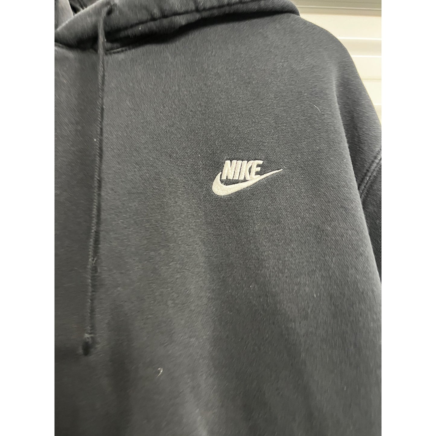 Nike Essential Athleisure Casualwear Lounge Pullover Hoodie Black Mens Size XL