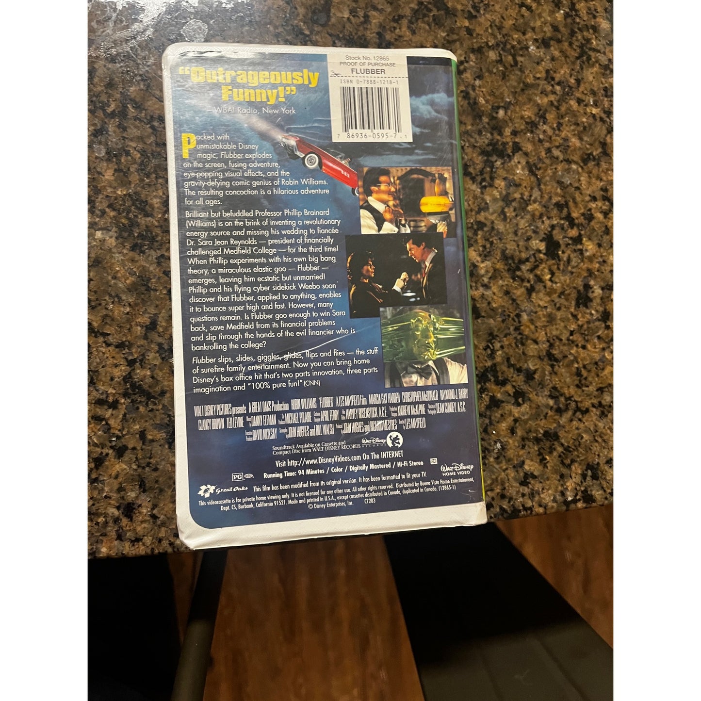 Flubber Robin Williams Movie 1997 Film 90s Vintage