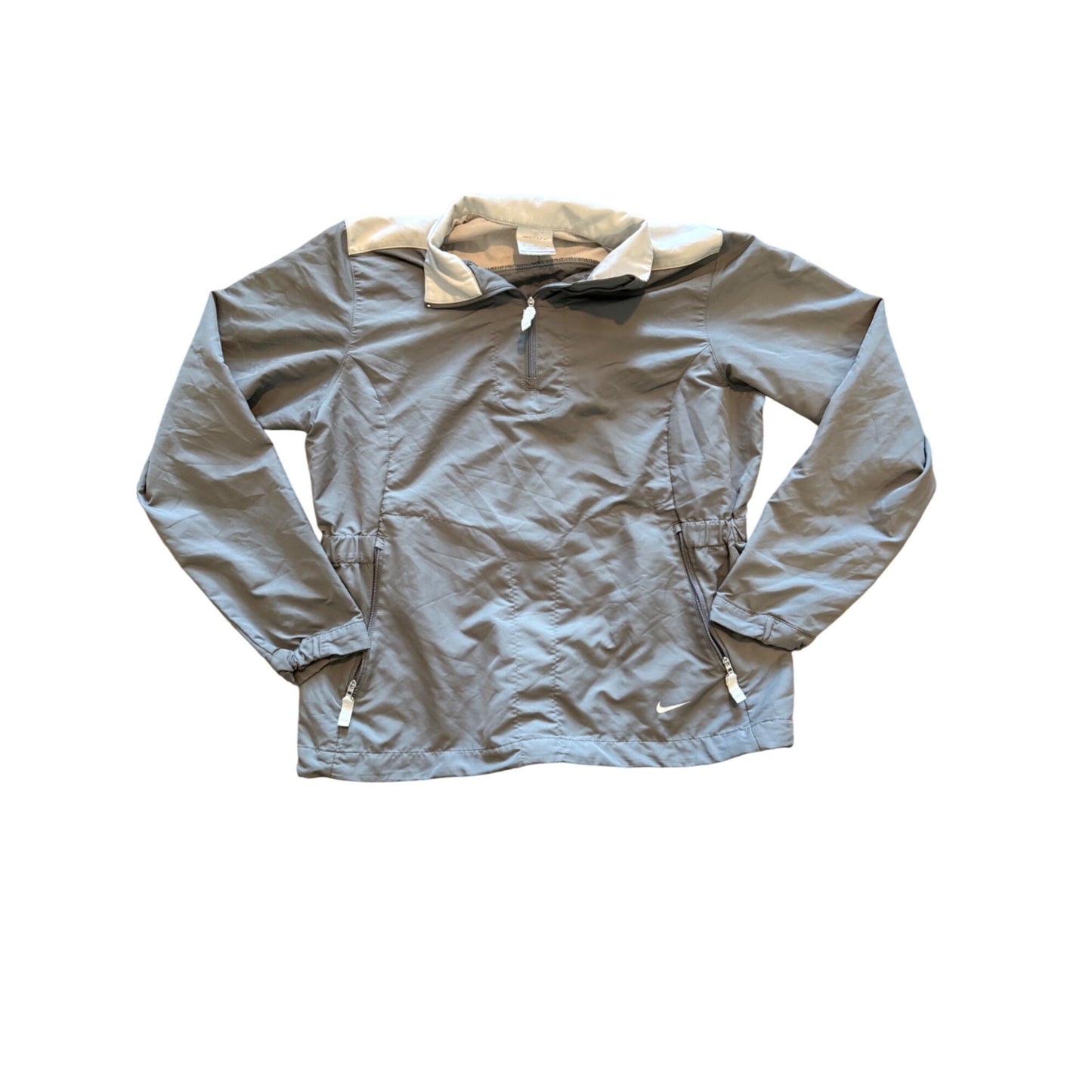 Nike Golf Windbreaker Seafoam Green Quarter Zip Lightweight Running Pullover – Size M
