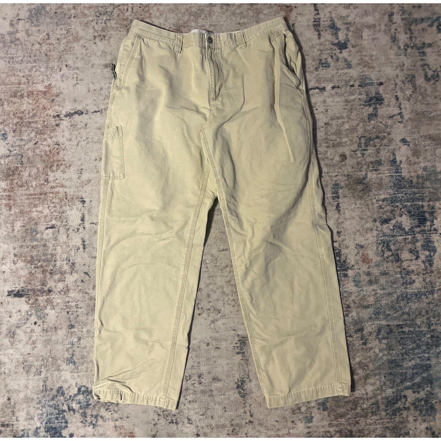 Columbia Mens Outdoor Beige Khaki Hiking Pants Size 40x32