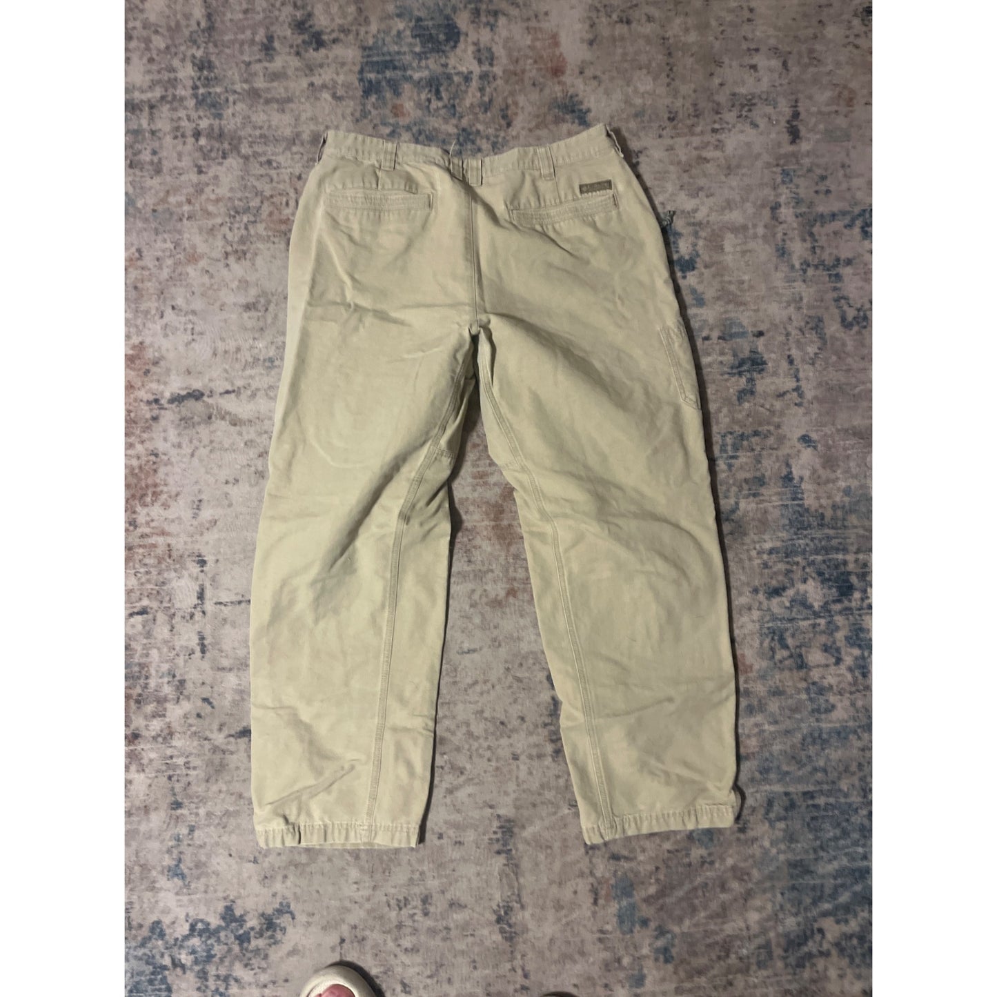 Columbia Mens Outdoor Beige Khaki Hiking Pants Size 40x32