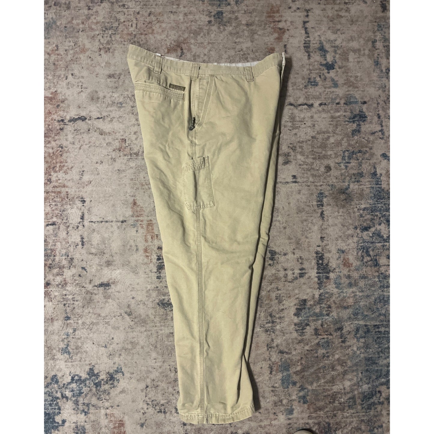 Columbia Mens Outdoor Beige Khaki Hiking Pants Size 40x32