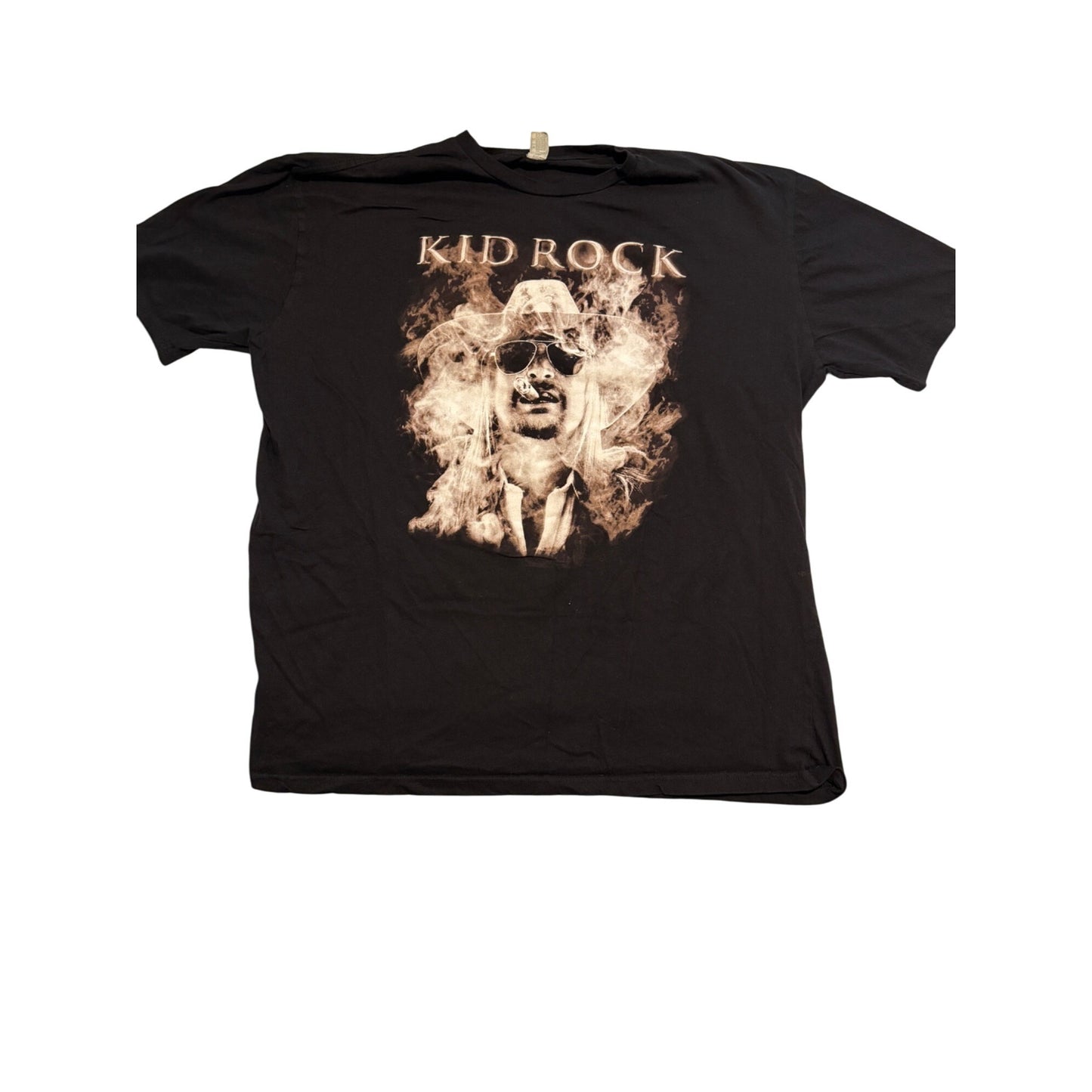Rock Me Kid Rock Y2K 2006 Rodeo Houston Black Short Sleeve T-Shirt Men’s Size 3XL