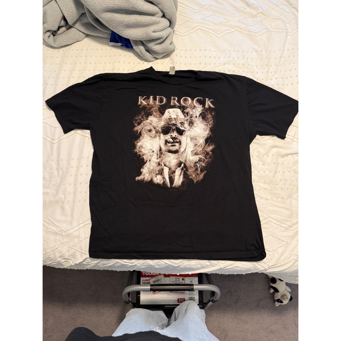 Rock Me Kid Rock Y2K 2006 Rodeo Houston Black Short Sleeve T-Shirt Men’s Size 3XL
