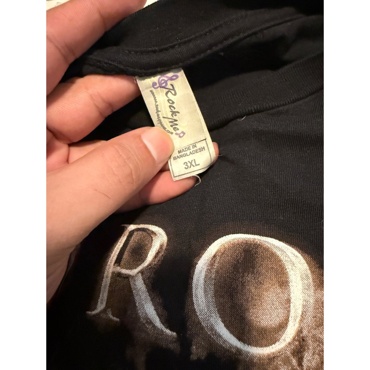 Rock Me Kid Rock Y2K 2006 Rodeo Houston Black Short Sleeve T-Shirt Men’s Size 3XL