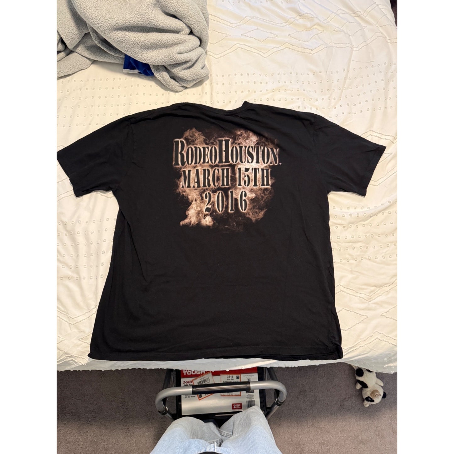 Rock Me Kid Rock Y2K 2006 Rodeo Houston Black Short Sleeve T-Shirt Men’s Size 3XL