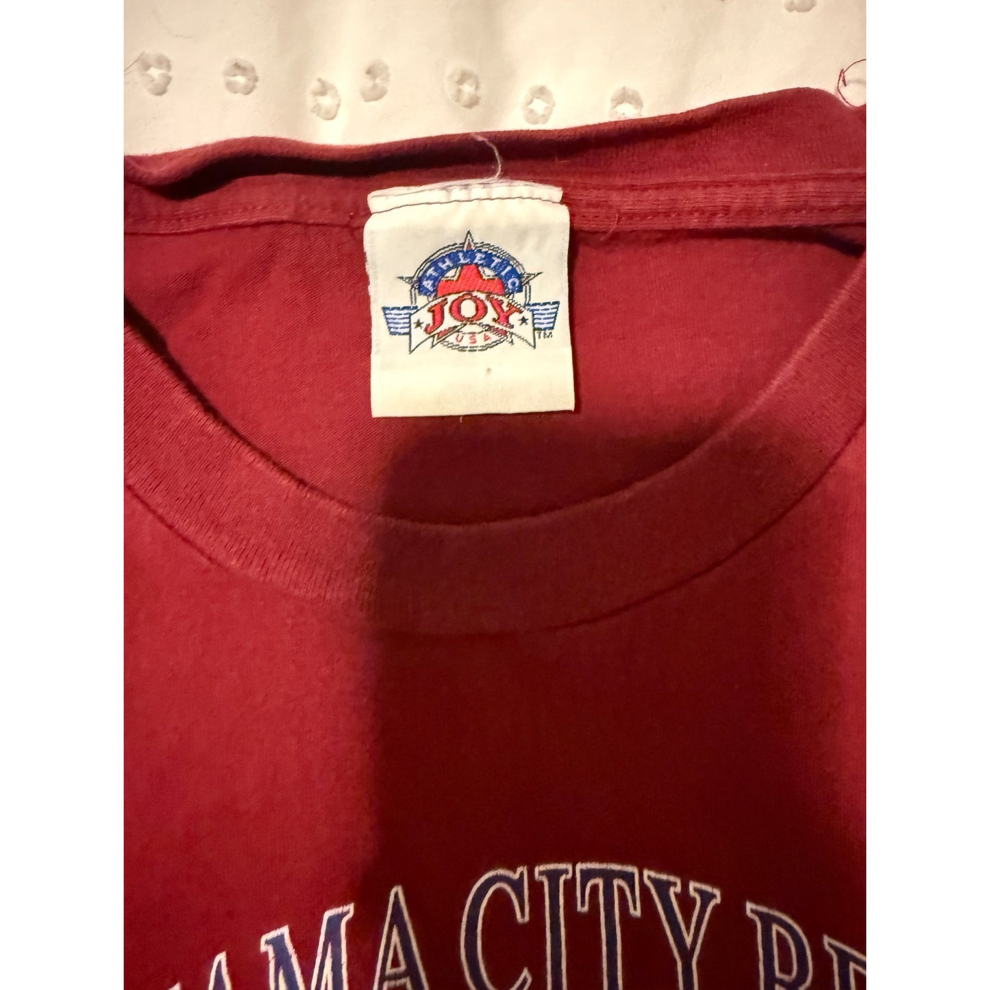 Panama City Beach Red Short Sleeve Souvenir T-shirt Size L