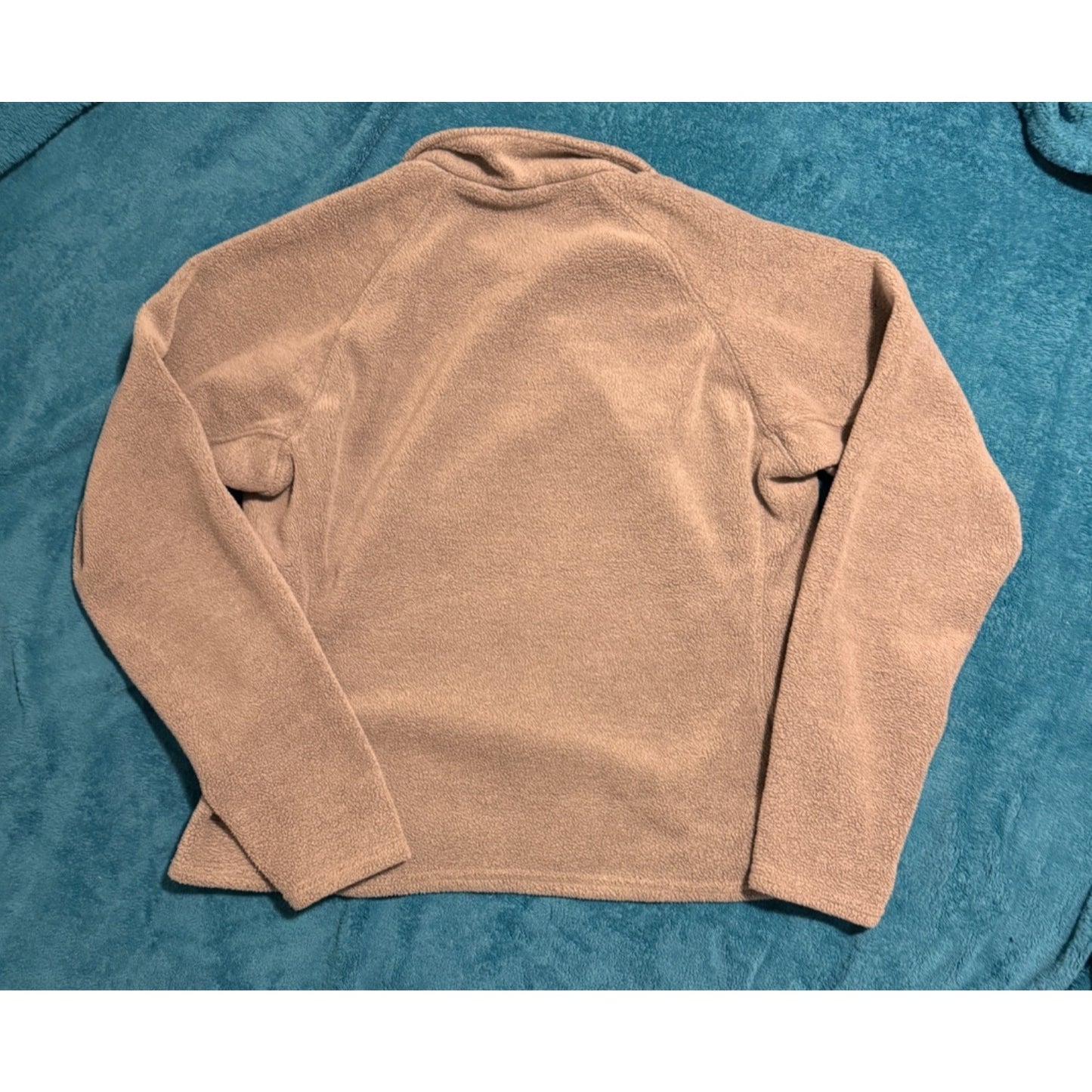 Patagonia Women’s Capilene Light Brown Gray Expedition Weight Fleece 1/4 Zip – Size XL
