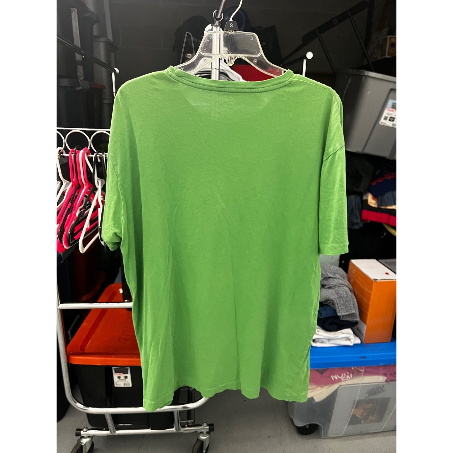 POLO Ralp Lauren Casual Street Style Pullover Graphic T-Shirt Green Men's Size L