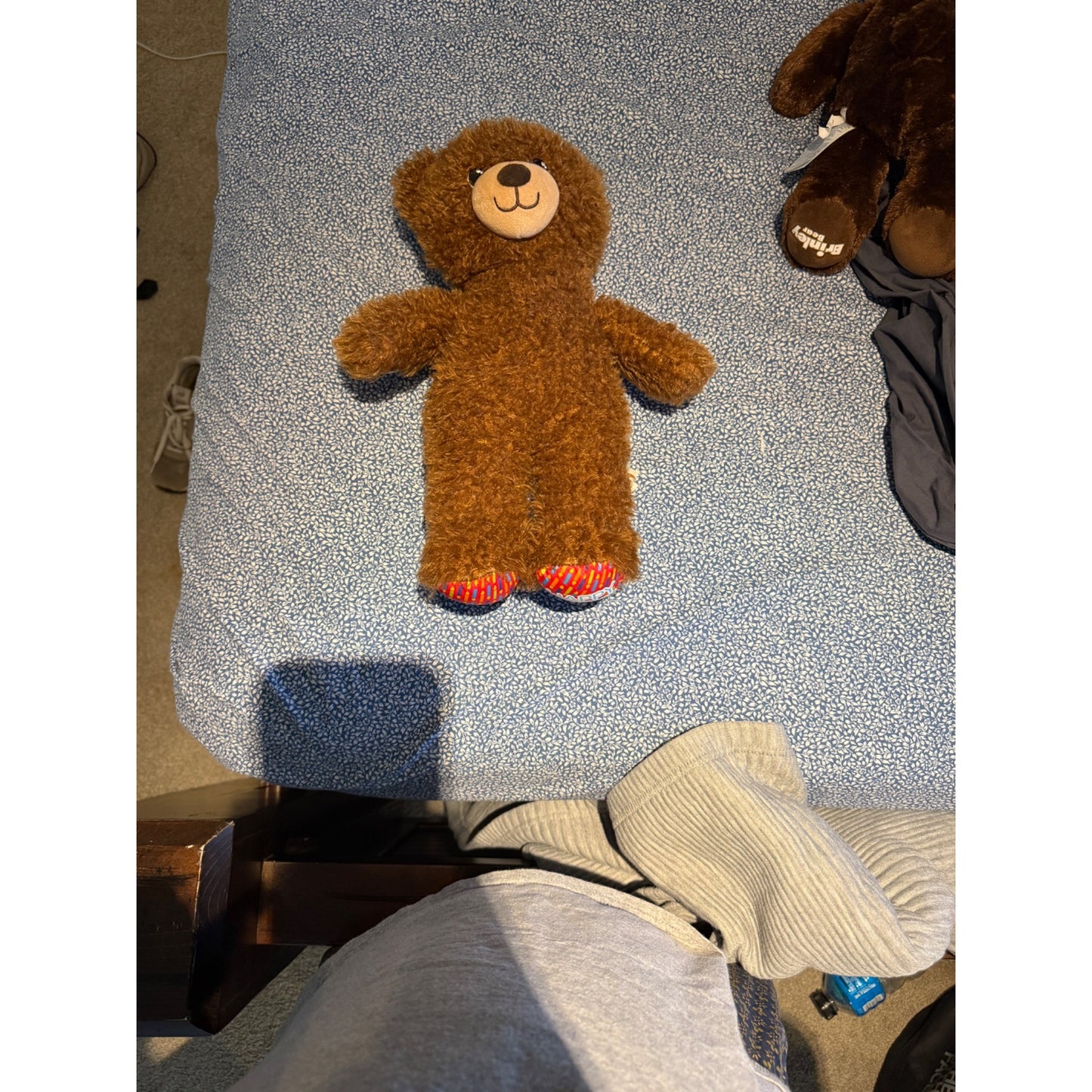 Build-A-Bear Workshop Happy Birthday Plush Brown Teddy Bear Stuffed Animal Toy