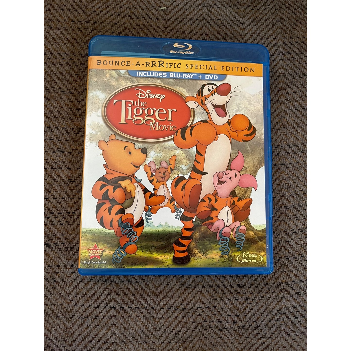 The Tigger Movie (Blu-ray + DVD, 2000) Disney Movie
