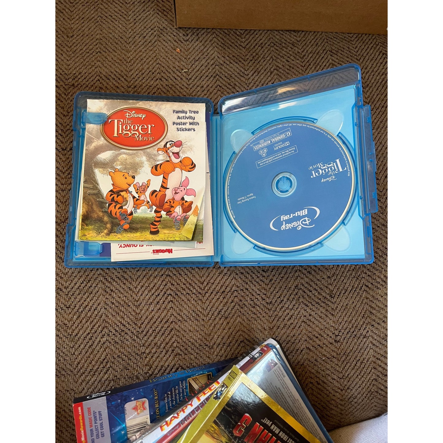 The Tigger Movie (Blu-ray + DVD, 2000) Disney Movie
