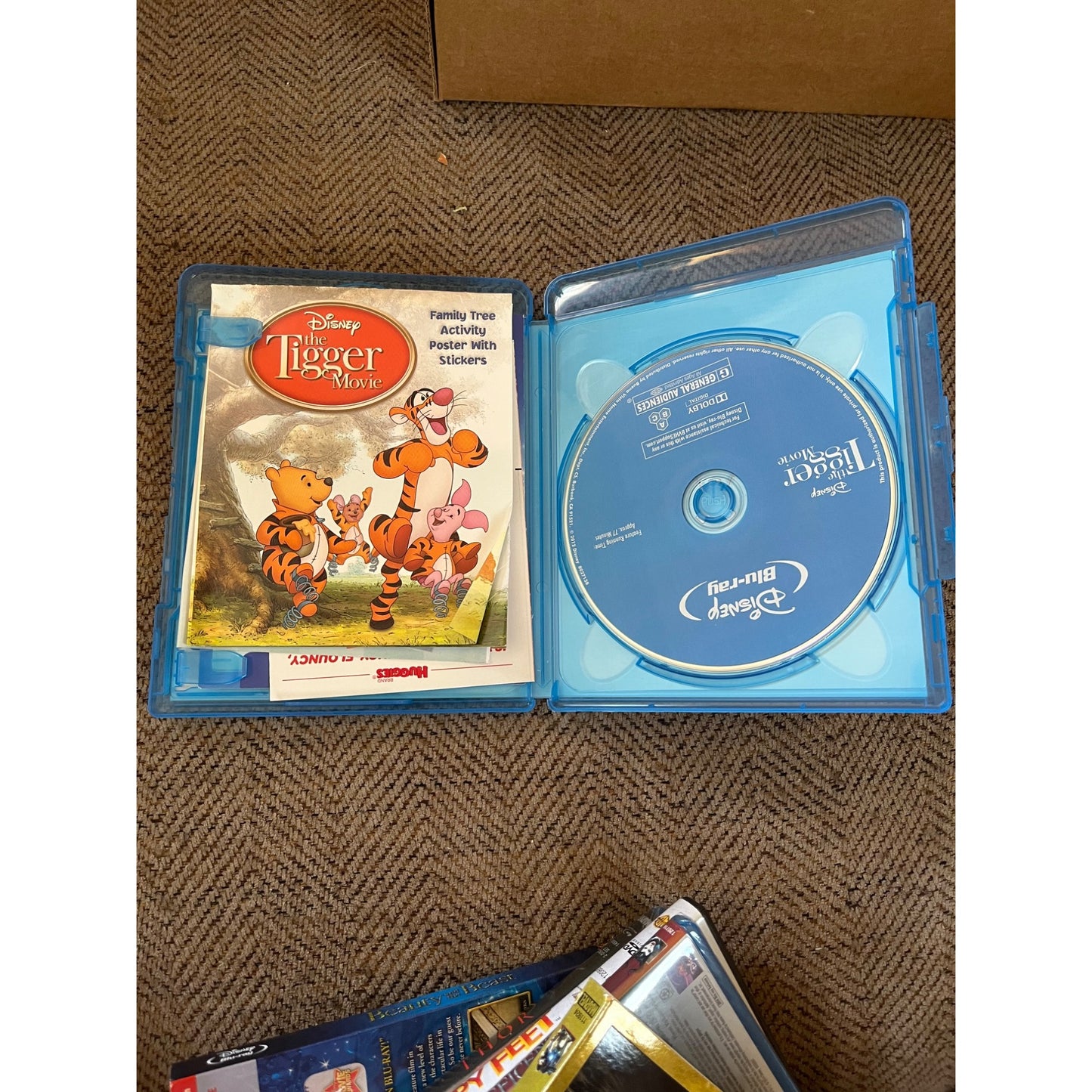 The Tigger Movie (Blu-ray + DVD, 2000) Disney Movie
