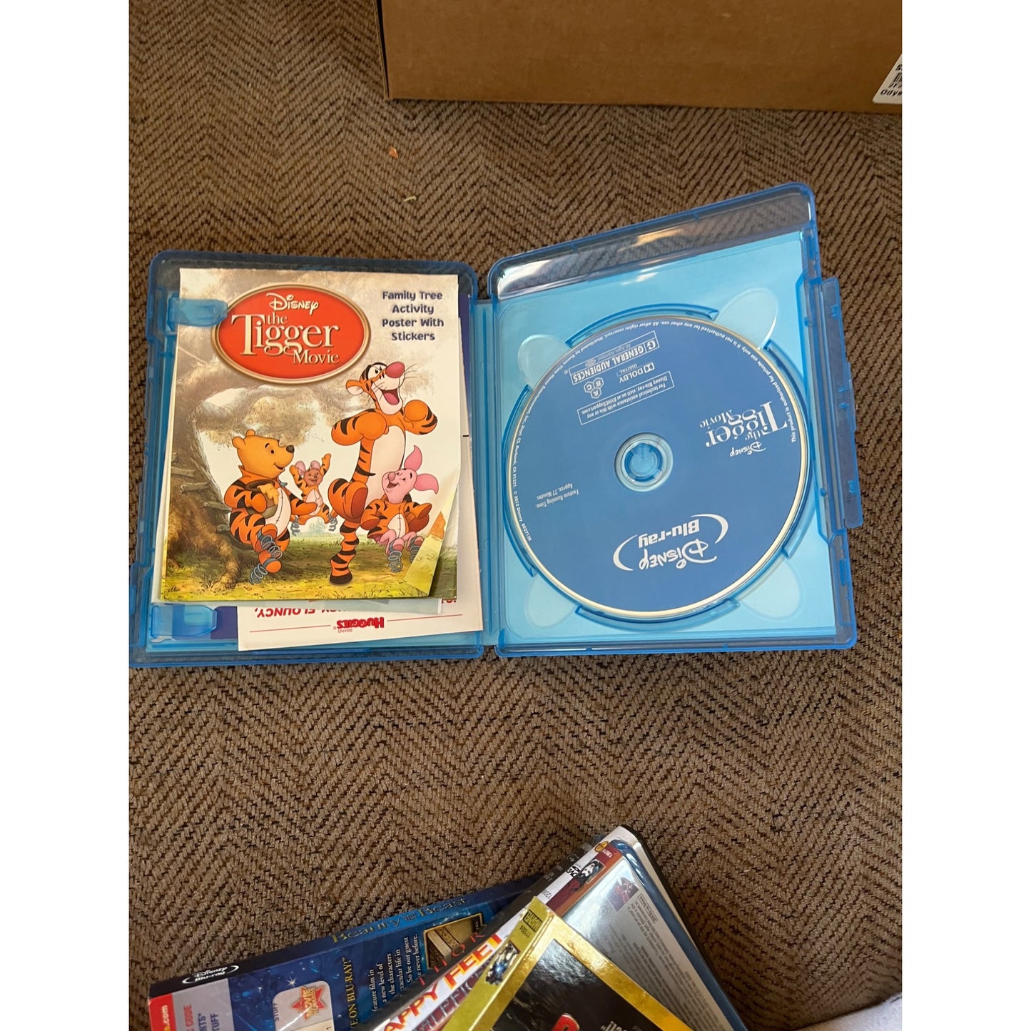 The Tigger Movie (Blu-ray + DVD, 2000) Disney Movie