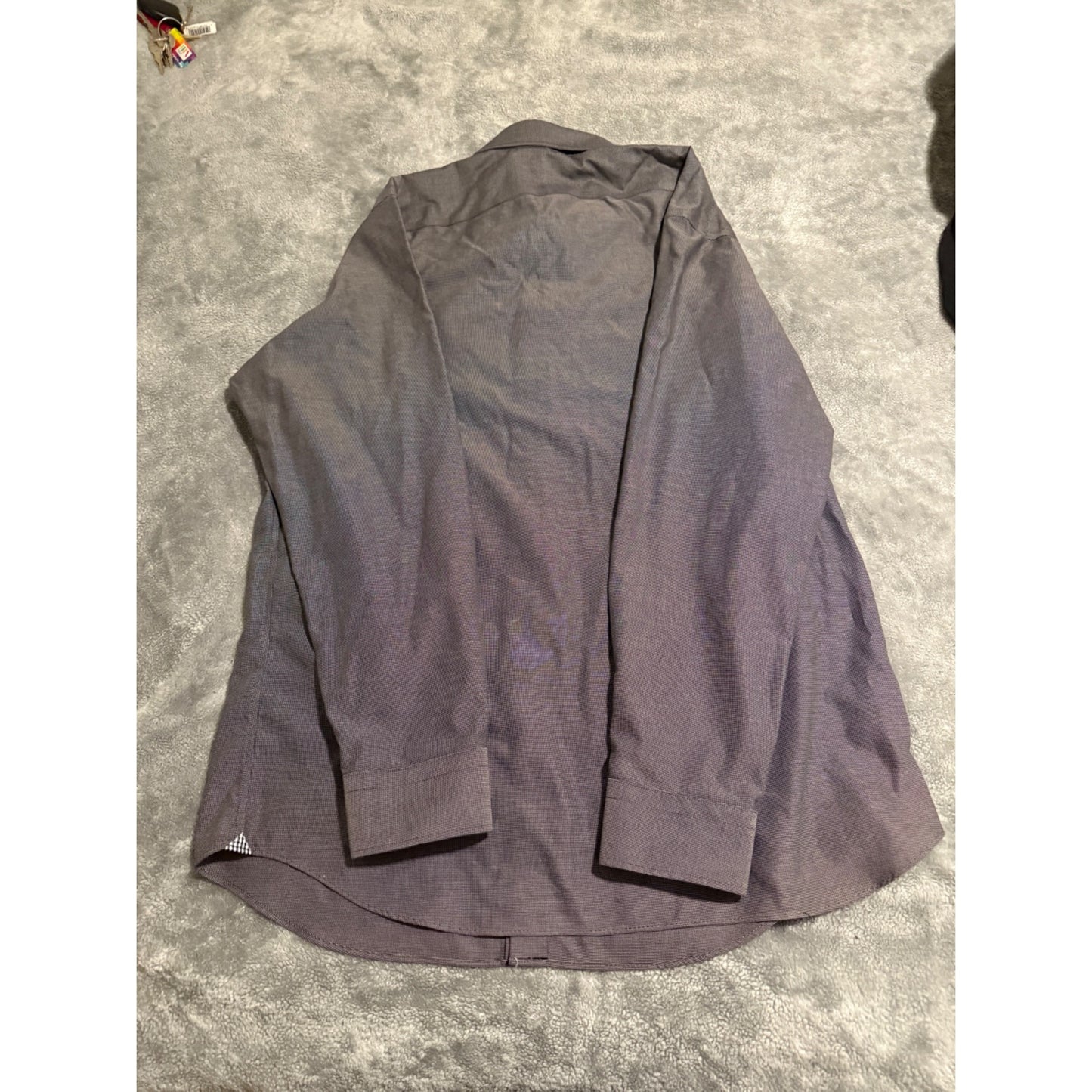 Banana Republic Men’s Gray Camden Fit Non-Iron Shirt – Size XL