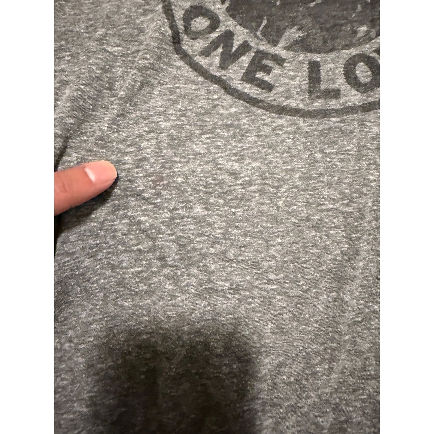 Zion One Love Bob Marley Men’s Gray Graphic Short Sleeve T-Shirt Size M