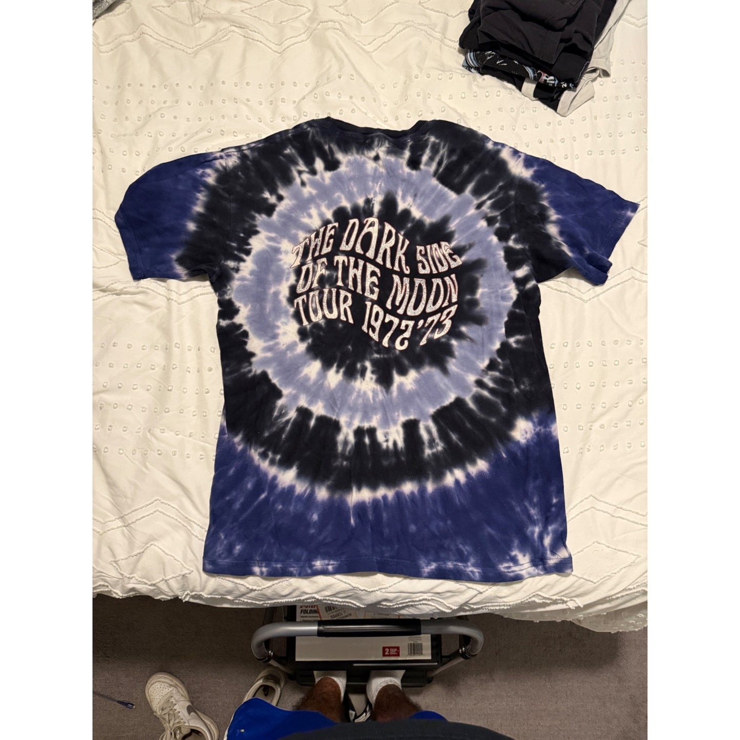 Pink Floyd Purple Tie Dye Band T-Shirt XS – Vintage Rock Graphic Short Sleeve Tee