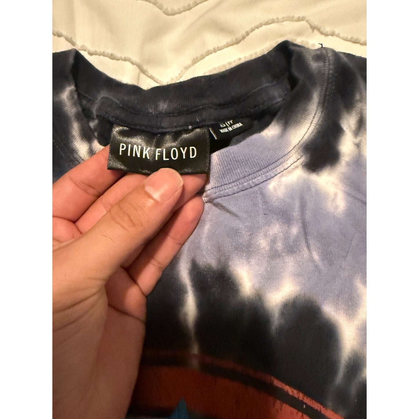 Pink Floyd Purple Tie Dye Band T-Shirt XS – Vintage Rock Graphic Short Sleeve Tee