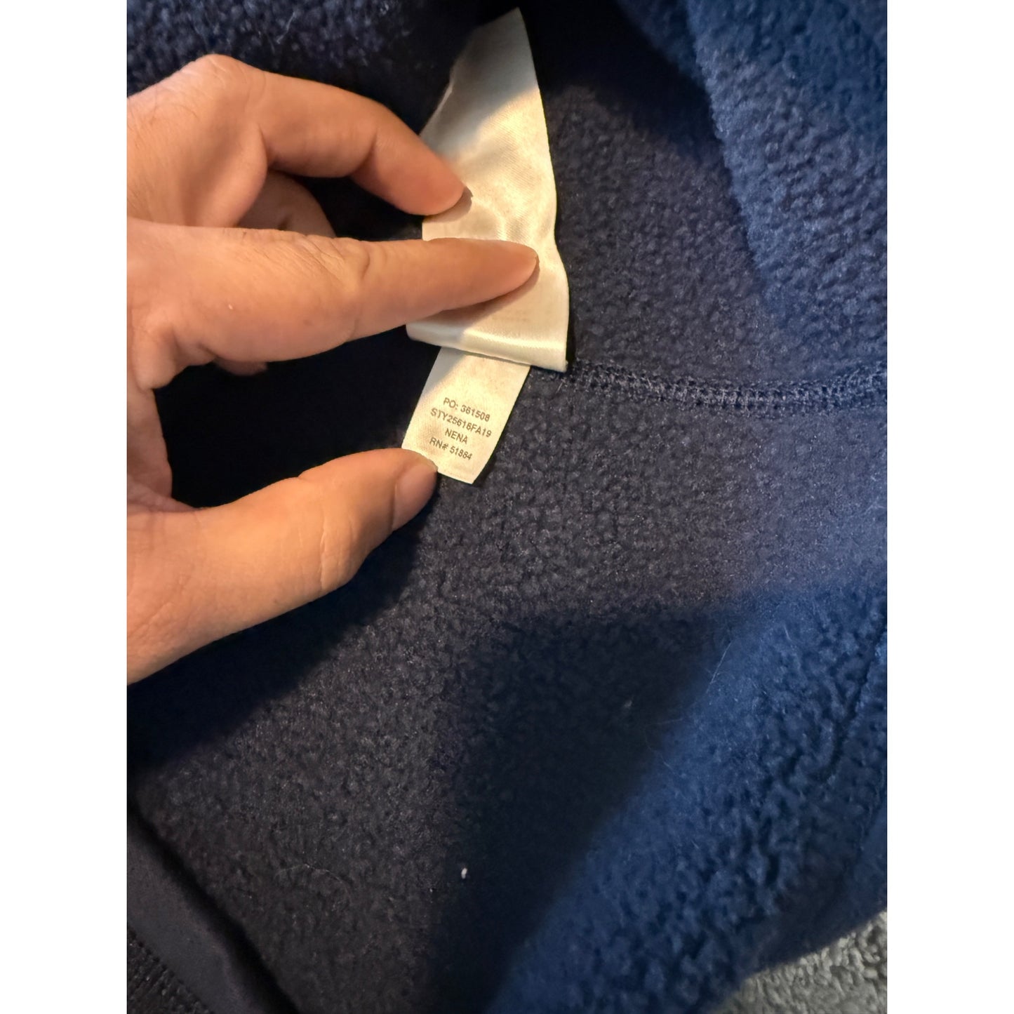Patagonia Women’s Fleece Better Sweater Navy Blue 1/4 Zip – Size M