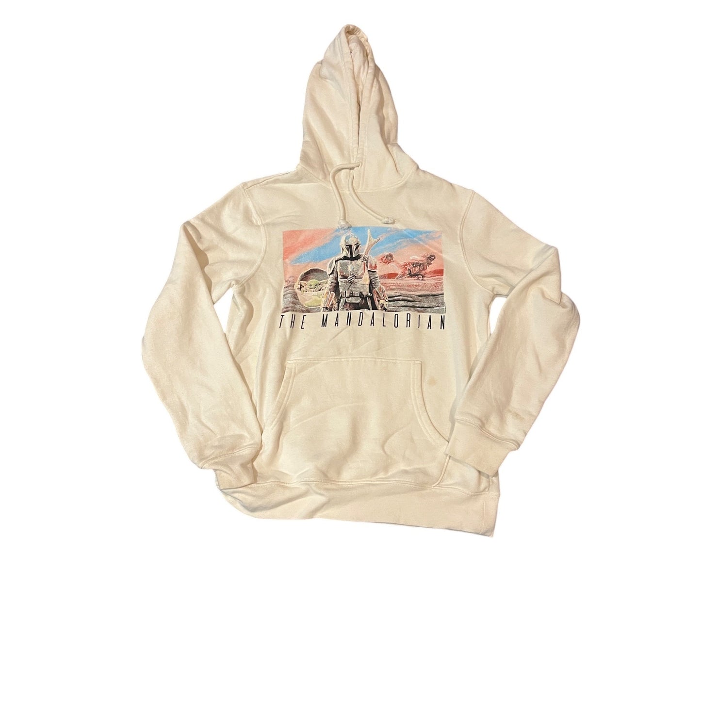 Old Navy Star Wars: The Mandalorian Womens Pullover Long Sleeve Hoodie Size S