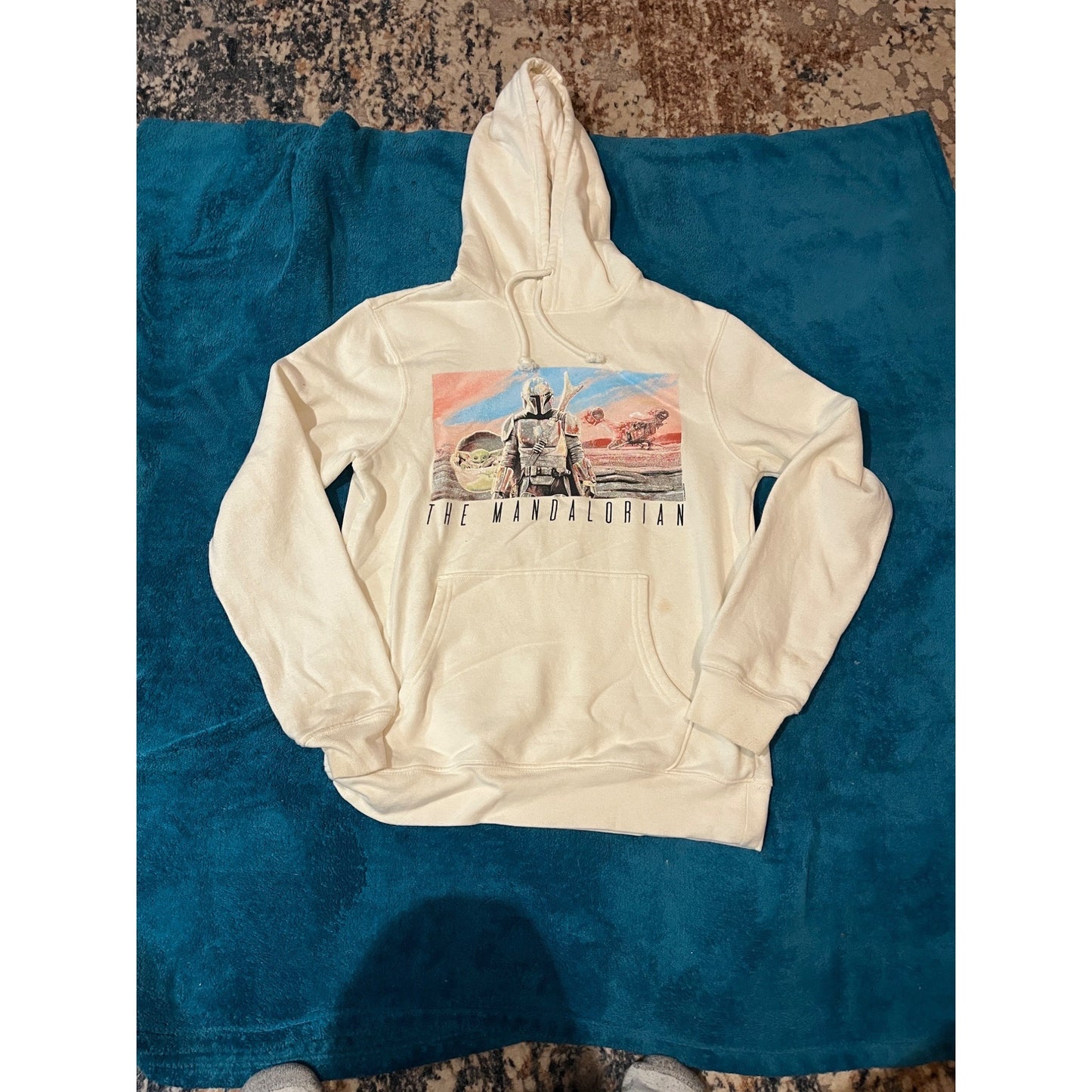 Old Navy Star Wars: The Mandalorian Womens Pullover Long Sleeve Hoodie Size S