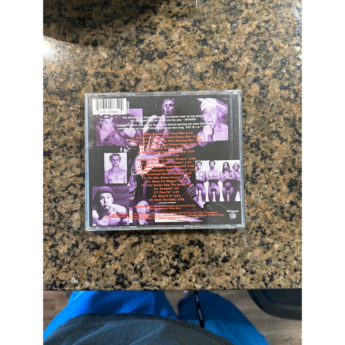 Red Hot Chili Peppers CD Out In LA Demos Vintage 90s Era