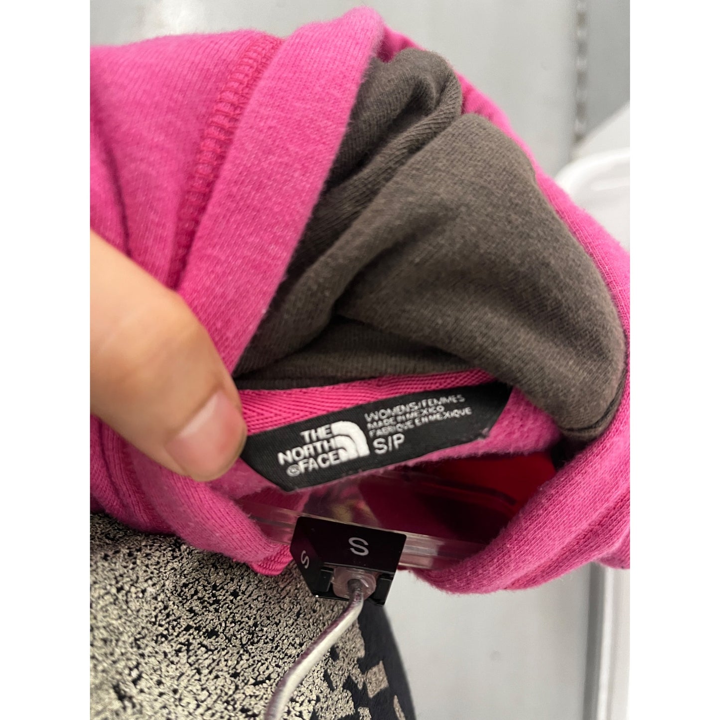 The North Face Womens Pullover Hoodie Pink Size S