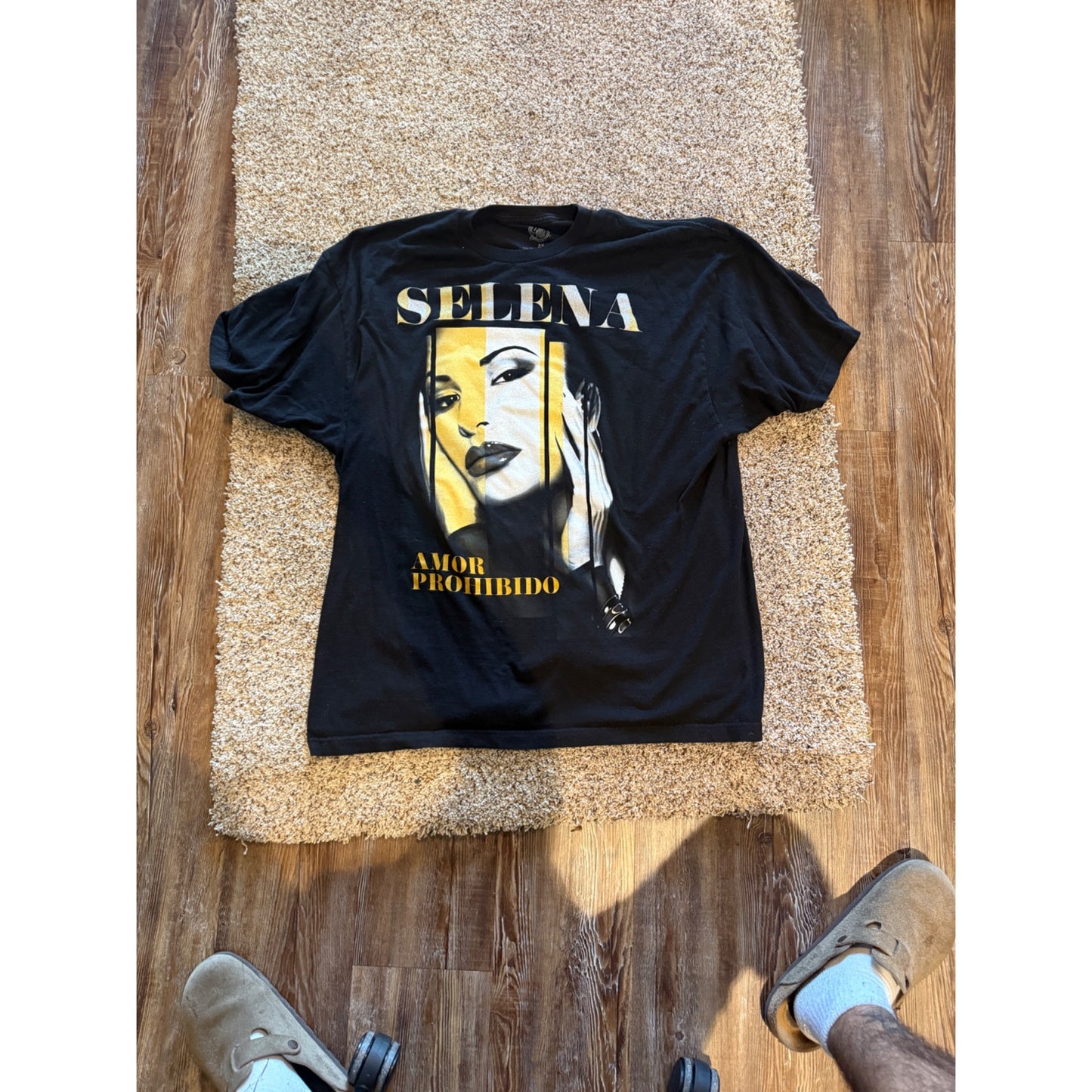 Official Selena Merchandise Black Short Sleeve T-shirt Size 3X