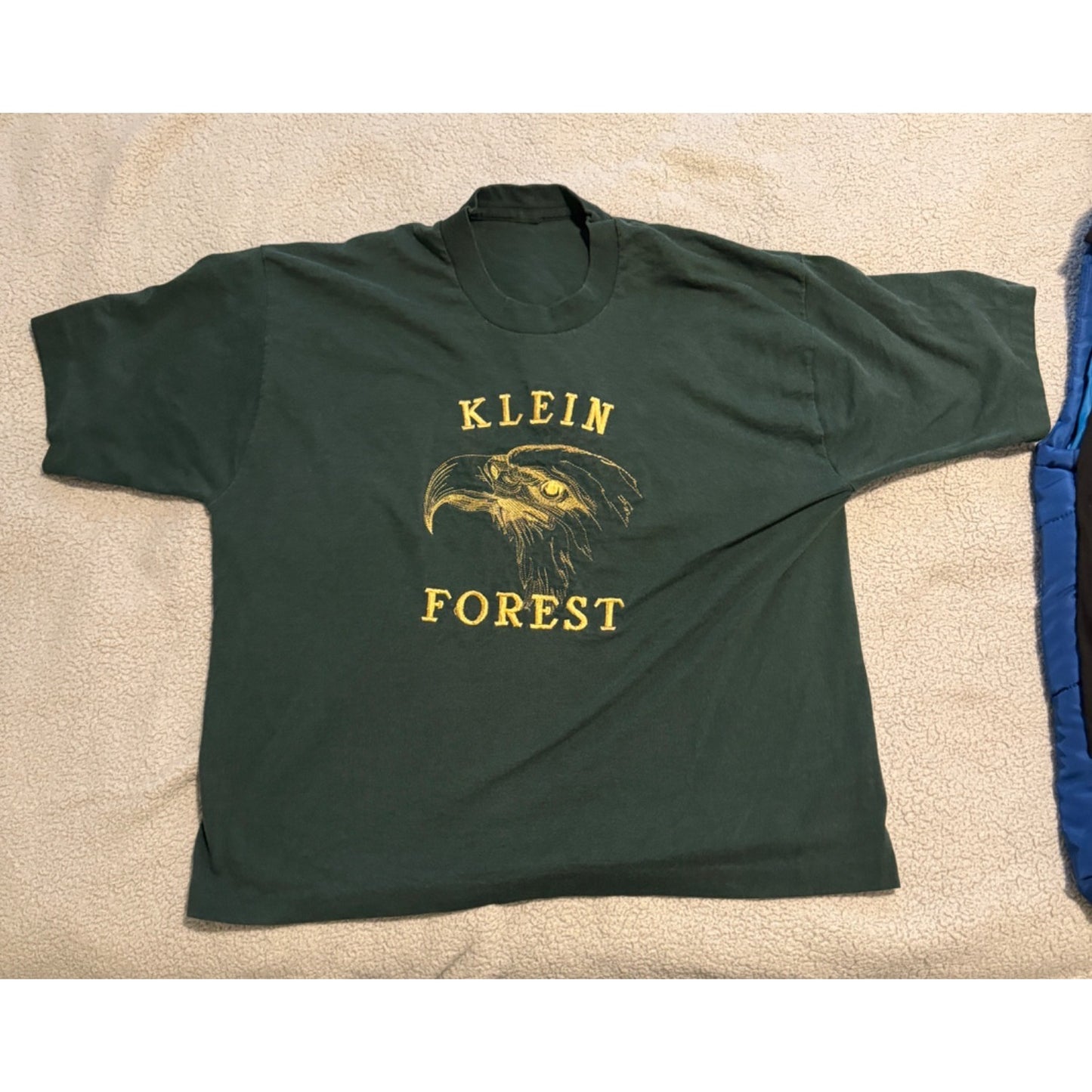 Klein Forest Eagle Short Sleeve Green T-shirt Size S
