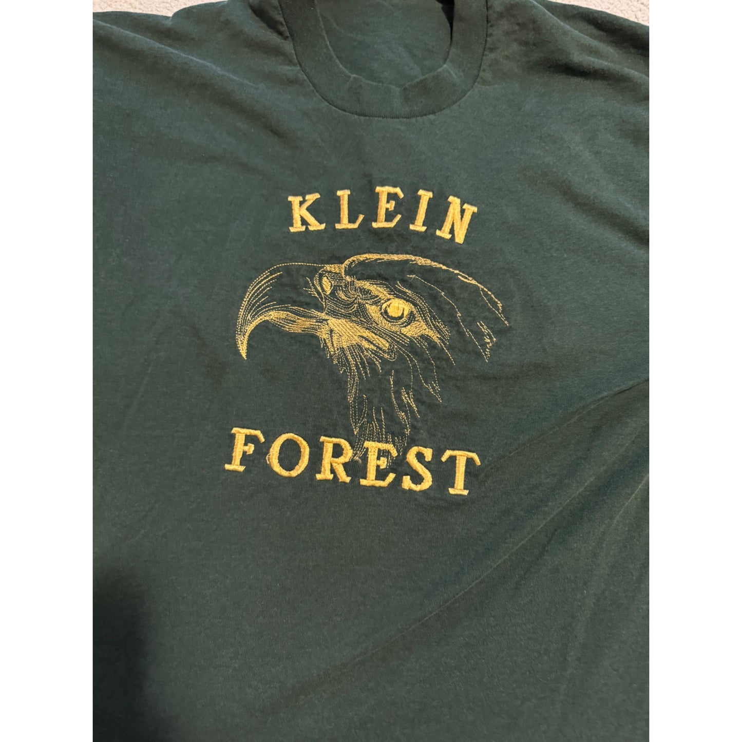 Klein Forest Eagle Short Sleeve Green T-shirt Size S