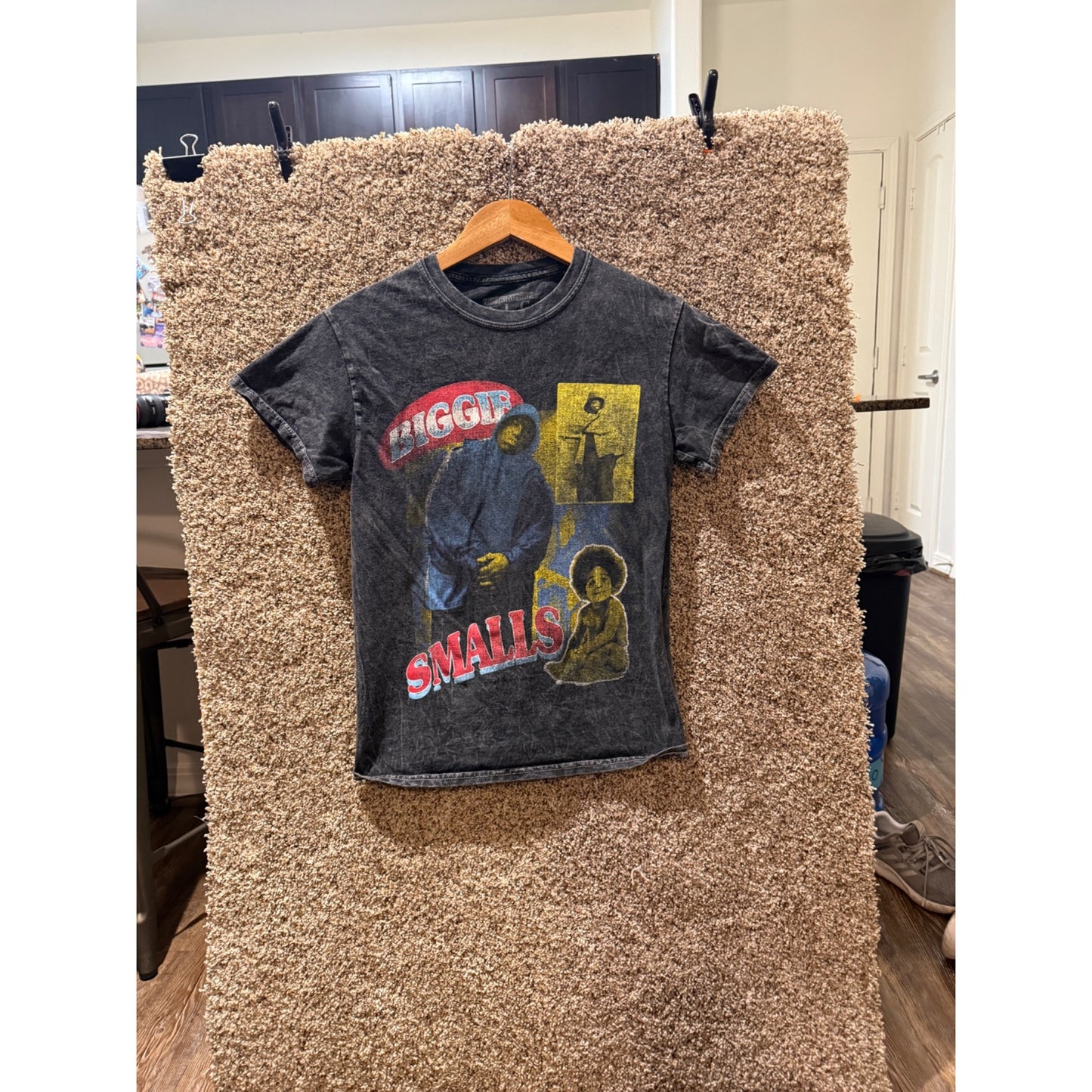 Biggie Smalls The Notorious Big Rap Tee Tie Dye Retro Size S