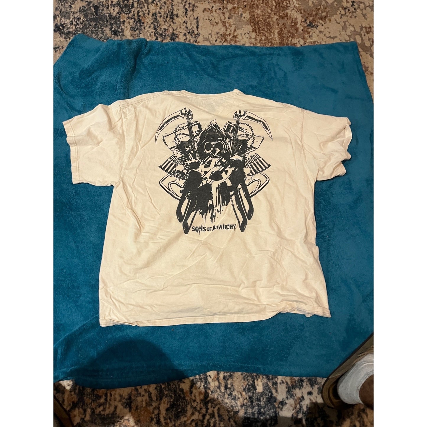 Sons Of Anarchy Mens Short Sleeve T-shirt Size 2XL
