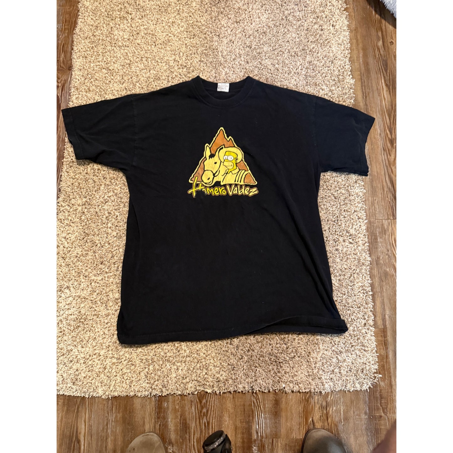 Homer Valdez Donkey Homer Simpson Short Sleeve T-shirt Size XL