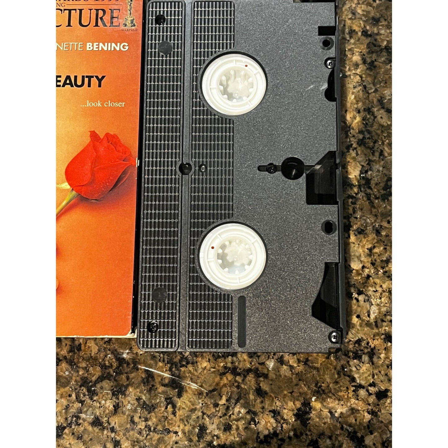 American Beauty VHS Tape 90's Y2K Kevin Spacey Movie Vintage