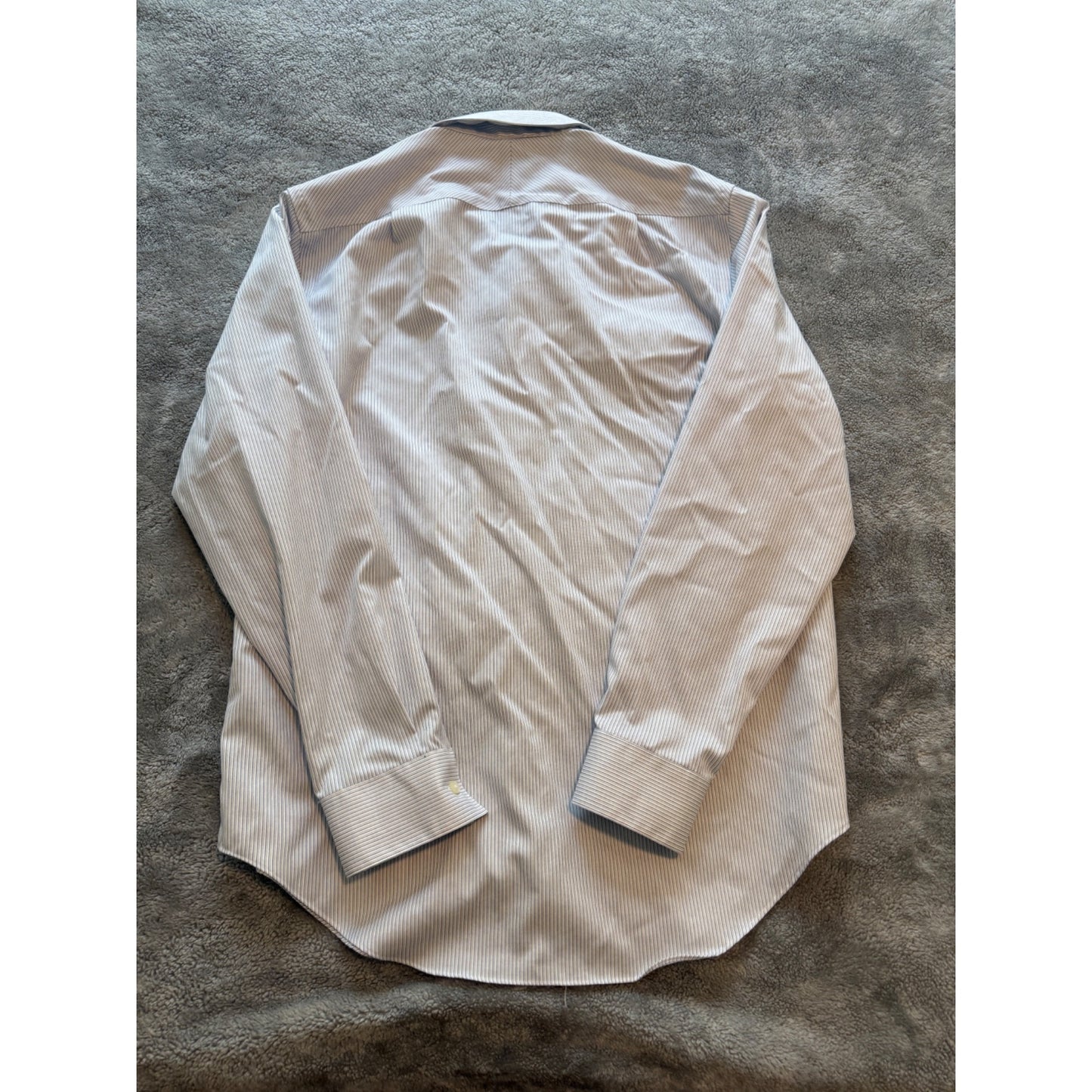 Calvin Klein Men’s Slim Fit Non-Iron Button Down Shirt – Size L