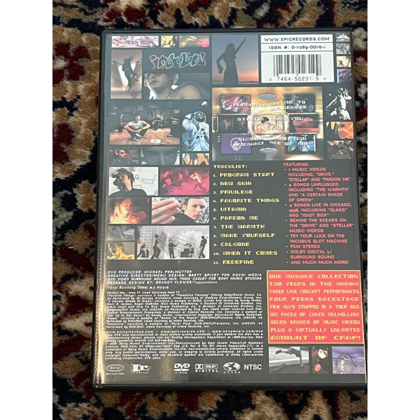 Sony Incubus When Incubus Attacks, Vol. 2 (DVD, 2001)