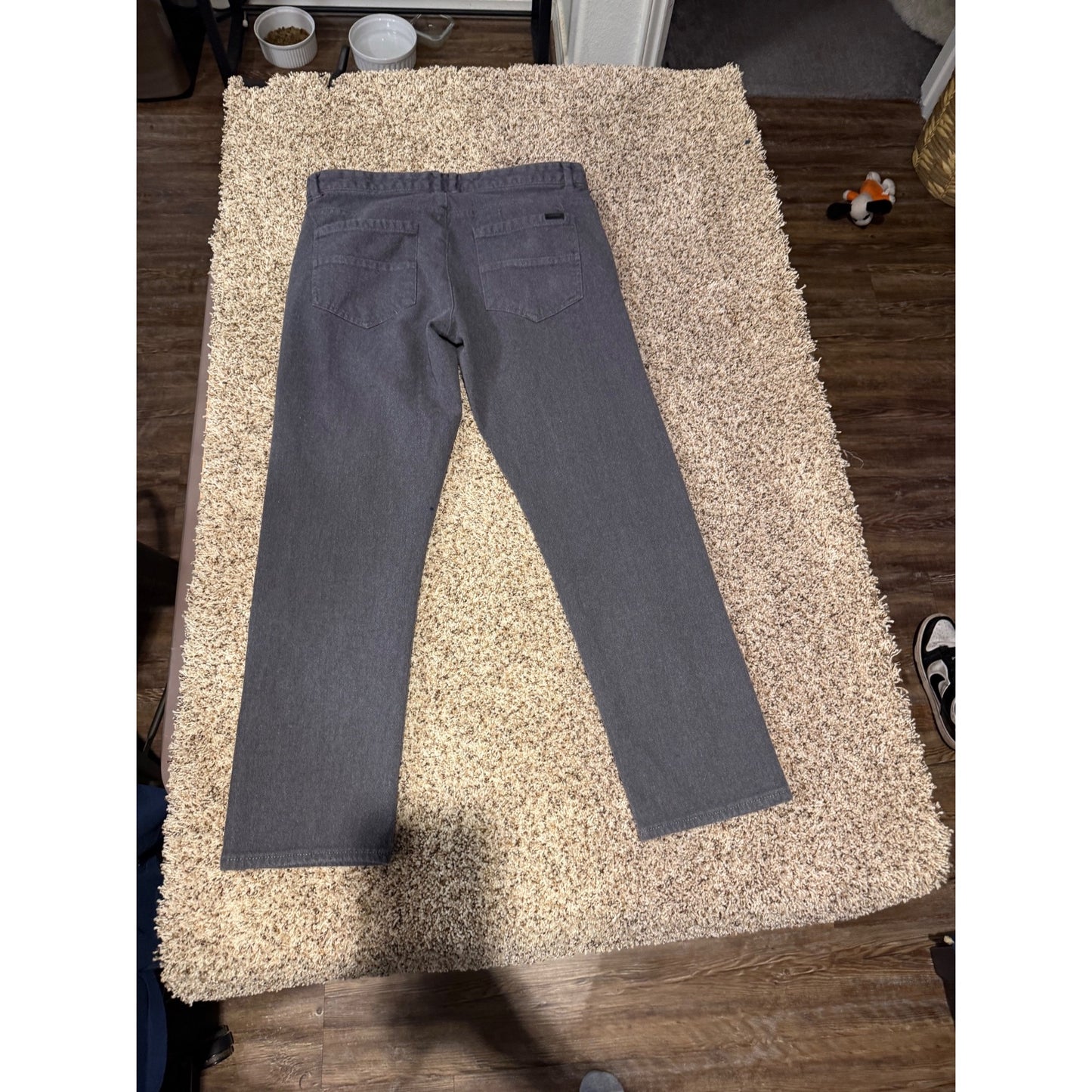Calvin Klein Jeans Gray Slim Fit Pants Men's 32x30 Casual Work Business