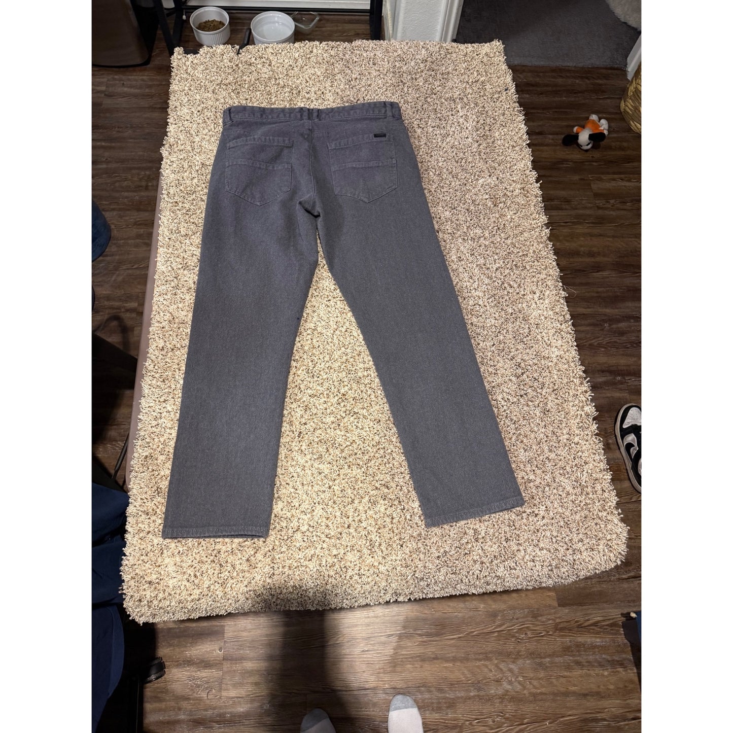 Calvin Klein Jeans Gray Slim Fit Pants Men's 32x30 Casual Work Business