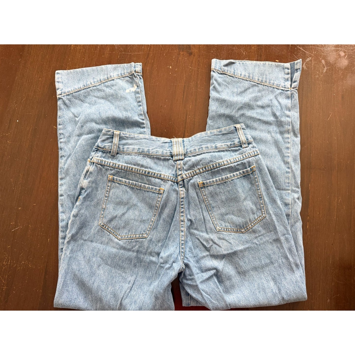 Vintage Christopher Banks Jeans Women's 4 Light Wash High Rise Mom Straight