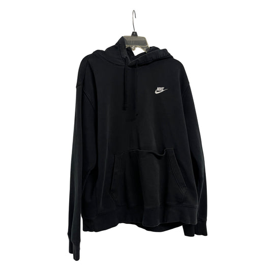 Nike Essential Athleisure Casualwear Lounge Pullover Hoodie Black Mens Size XL