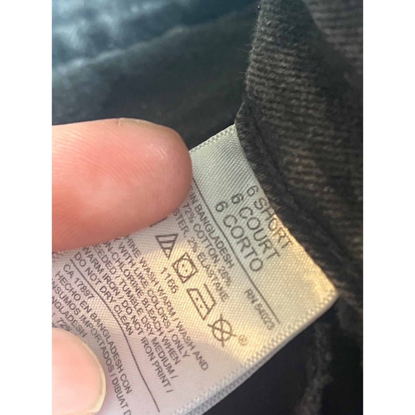 Old Navy Womens Pop Icon Skinn Black Pants Size 6