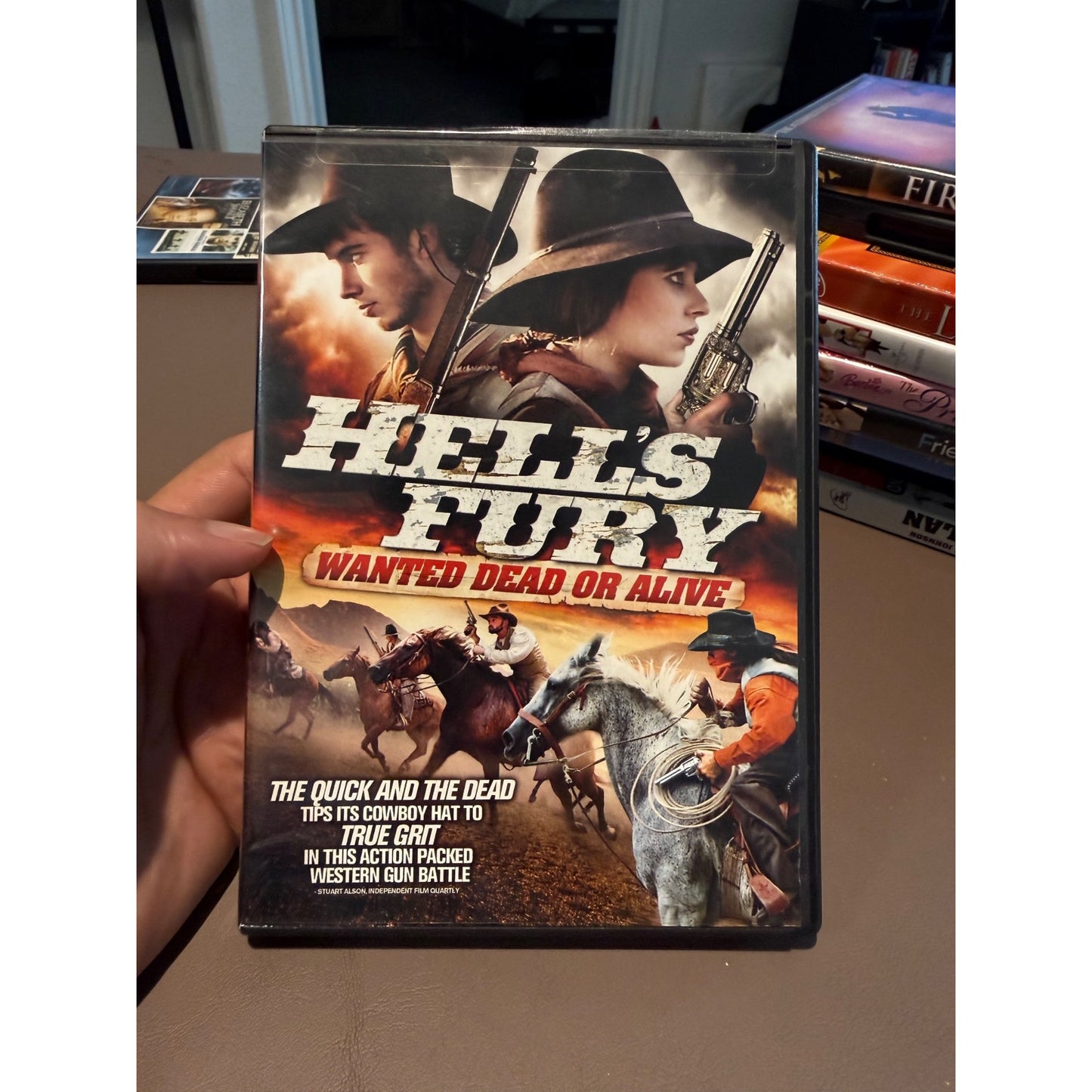 Hell's Fury Wanted Dead or Alive DVD Classic Western Cowboy Action Movie Film