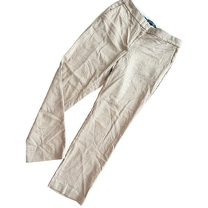 Ann Taylor Women's Ankle Pants 6P Petite Curvy Fit Camel Tan Trousers