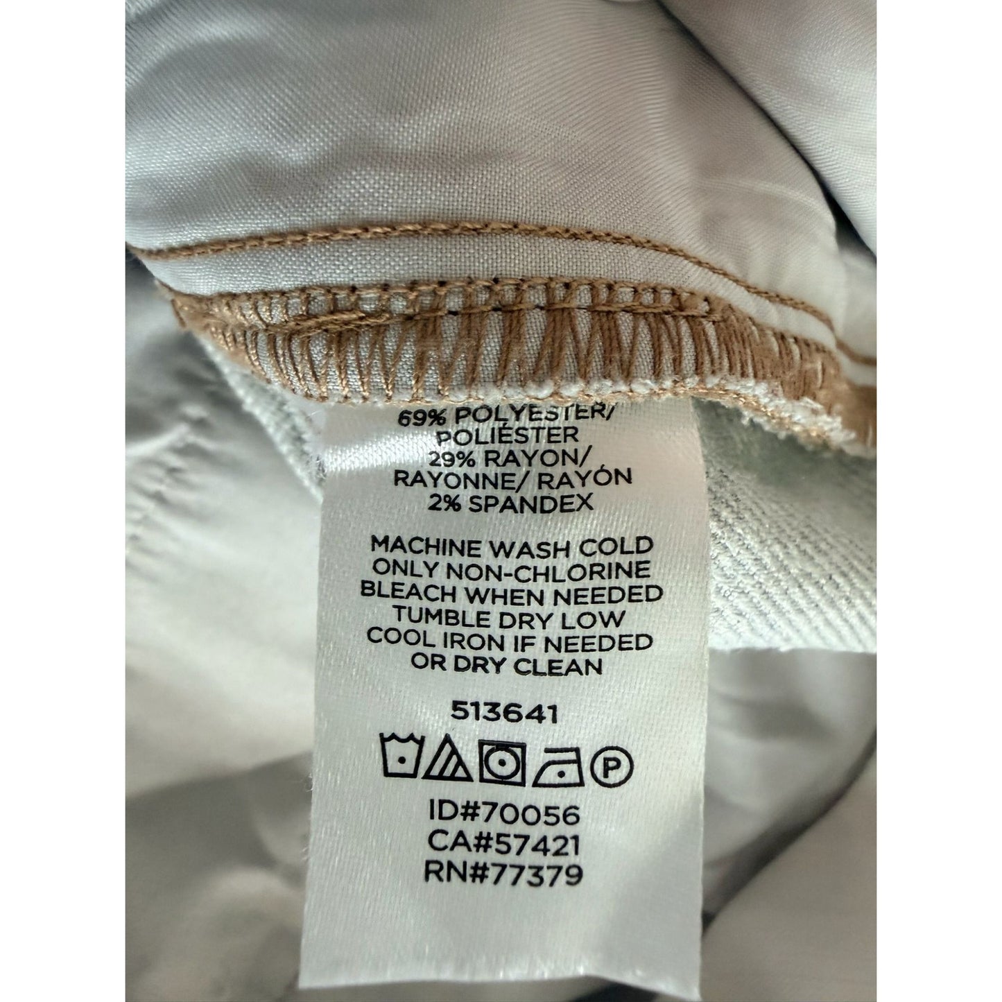 Ann Taylor Women's Ankle Pants 6P Petite Curvy Fit Camel Tan Trousers