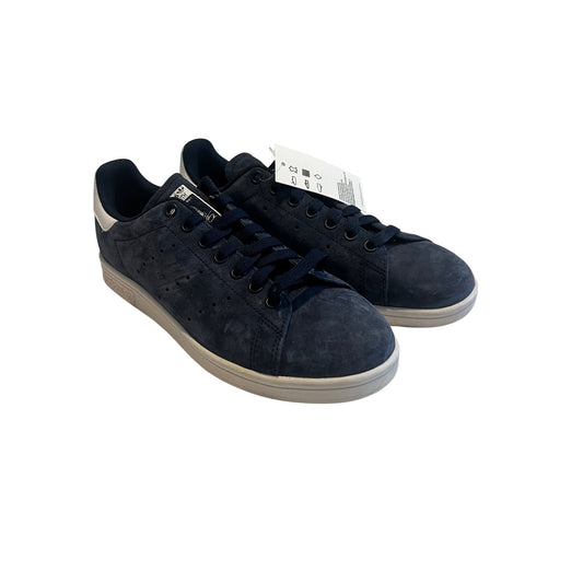 Adidas Stan Smith Mens Collegiate Blue Suede White Sneakers Size 7