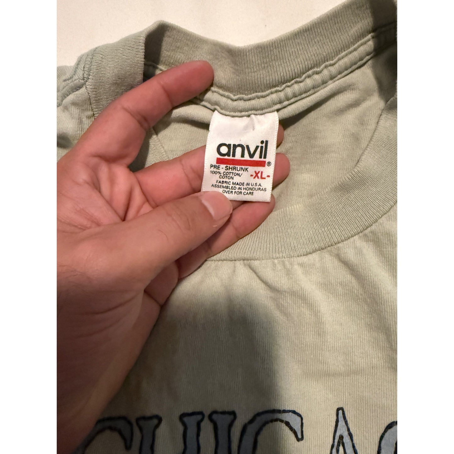 Anvil Chicago Souvenir Graphic Short Sleeve T-Shirt Size XL