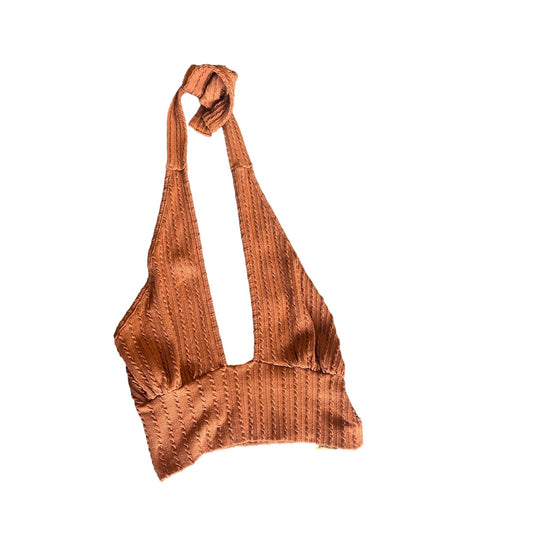 Forever 21 Womens Brown Halter Top Size L